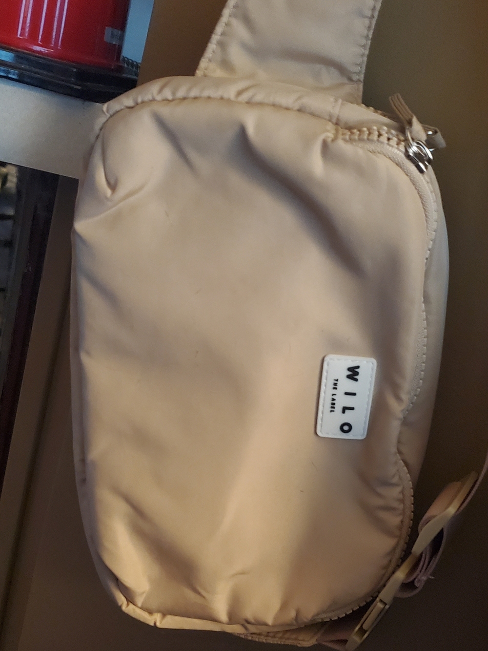 WILO THE LABEL Cream BELT Bag